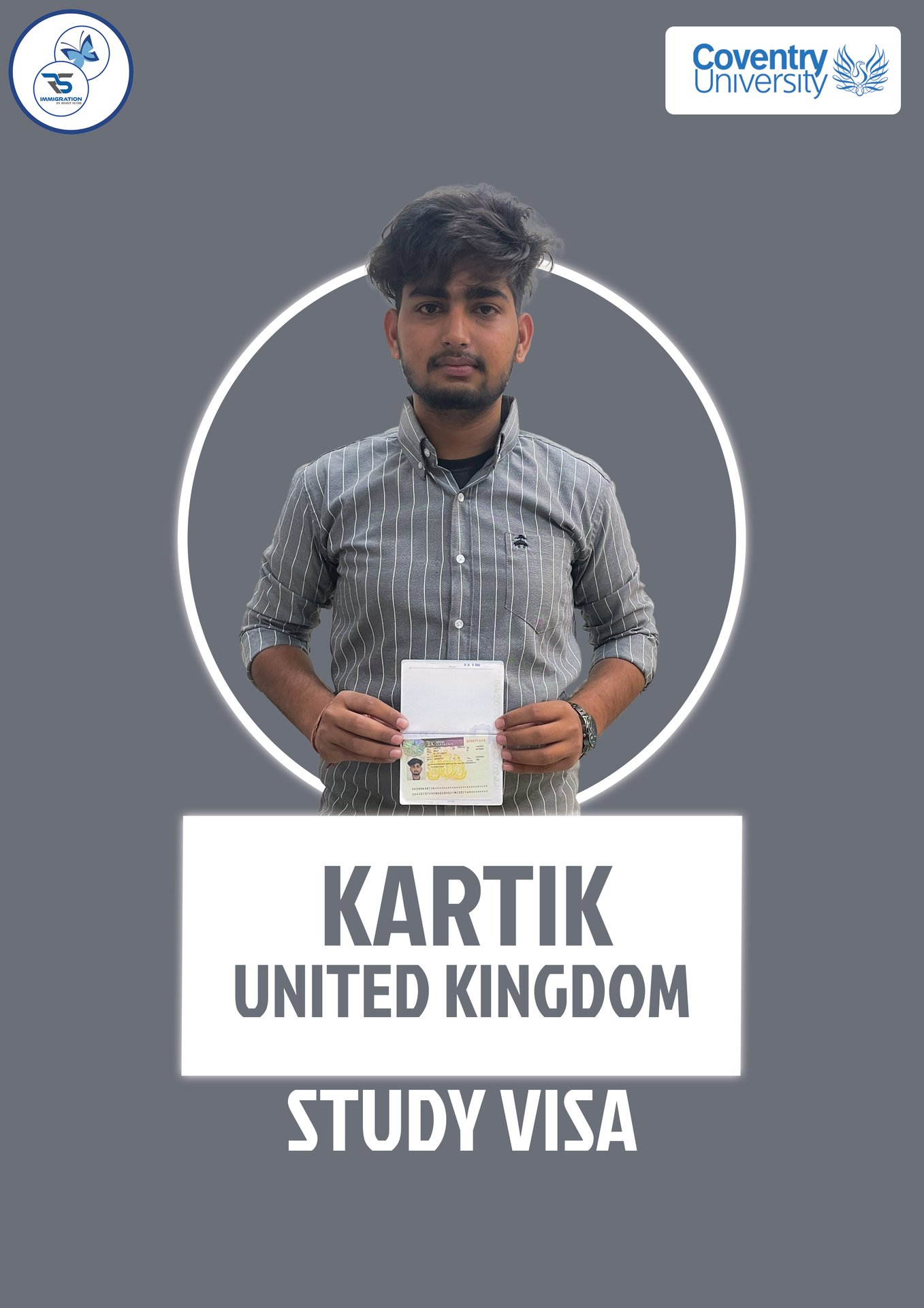 Kartik — Study Visa